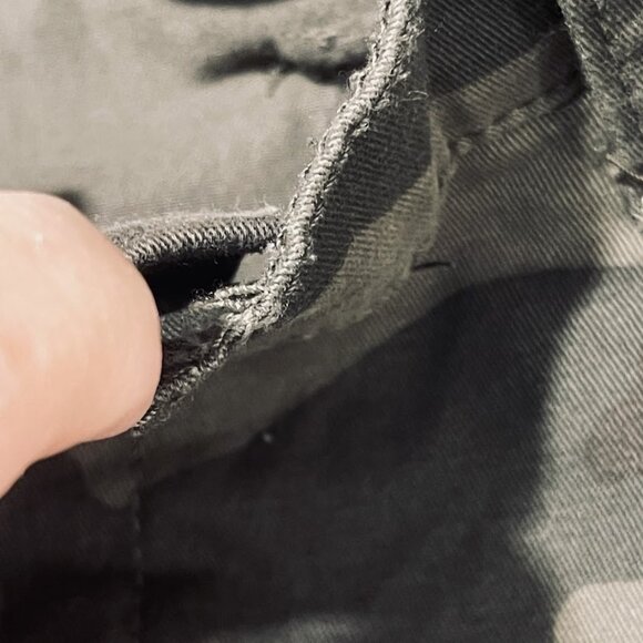 C Sono Cargo Pants Womens 7 Straight Leg Cargo Pockets Outdoor‎ TWP82 Camo - Picture 3 of 16